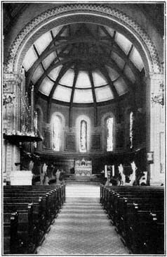 Interior of Christ Church, 1906