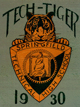 Cover, Tech Tiger 1930 Yearbook