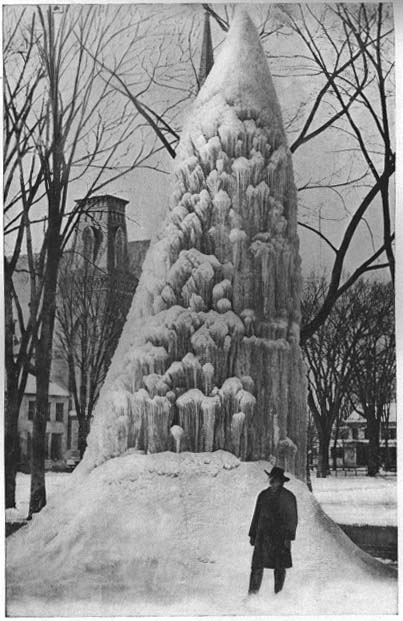 Ice Fountain, Winter of 1879